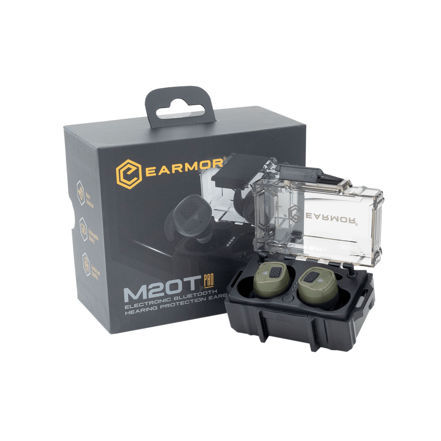 PROTECTOR AUDITIVO M20T PRO EARMOR VERDE