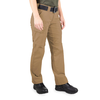 PANTALÓN V2 DAMA FIRST TACTICAL COYOTE